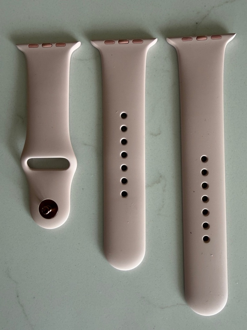 Smart Watch Silicone 42mm Watch Band - Light Pink